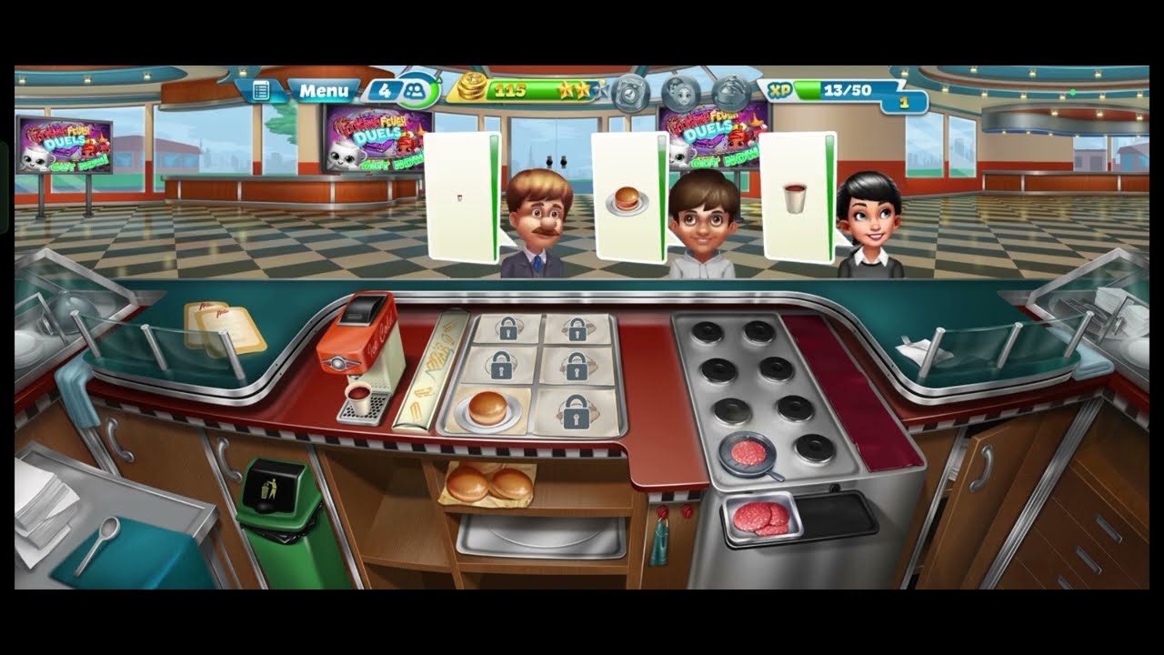 প্রথমবার Cooking Fever গেমপ্লে | ১১ মিনিট ননস্টপ রান্না 🙂