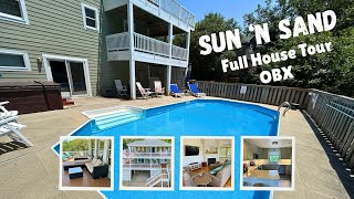 "Sun ‘N Sand" Beach House - A Tour of the Airbnb We Vacationed In | Southern Shores NC (Outer Banks)