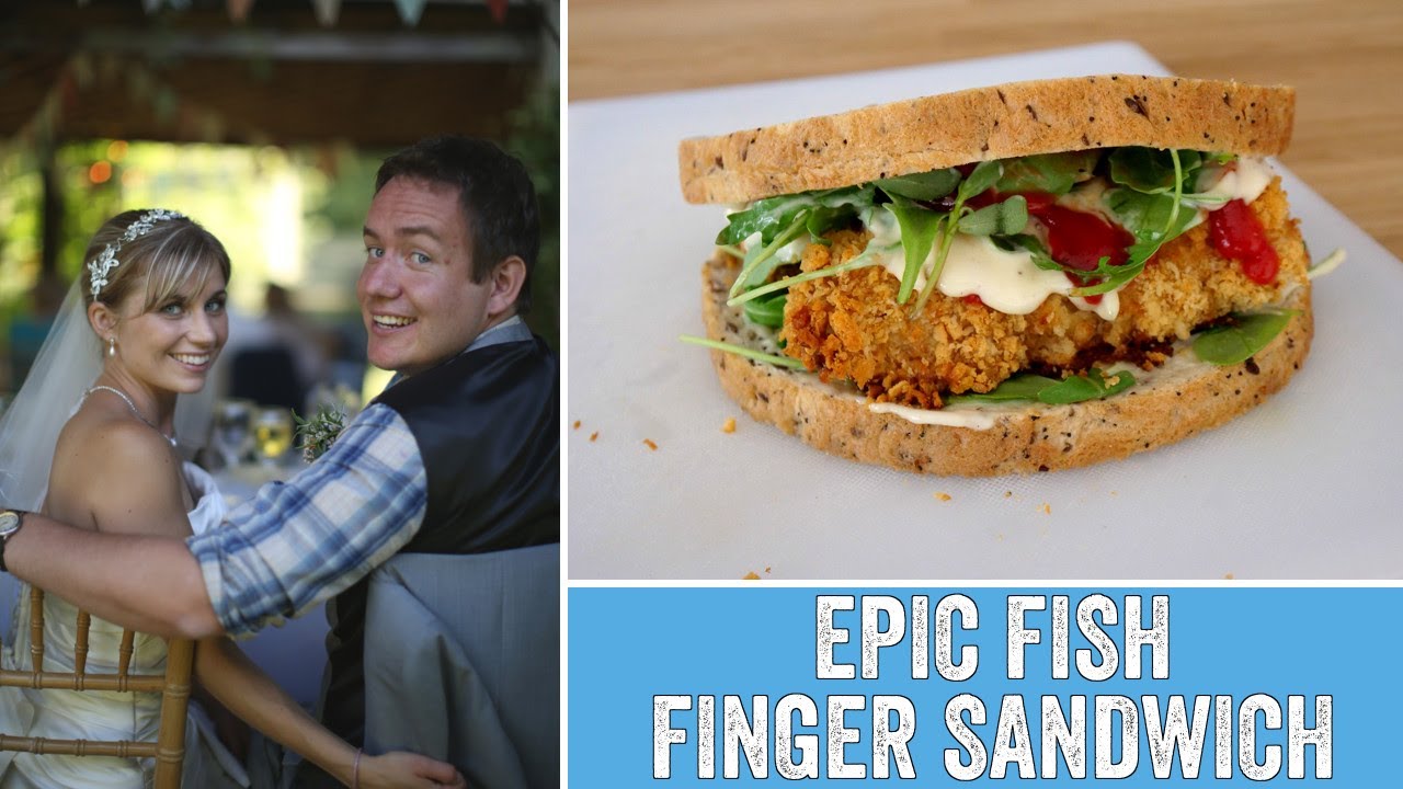 The Wedding Day Food we never tried - Epic Fish Finger Sandwich!