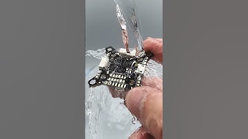 nano coated fc water slowmotion #drone #fpv #diy #fpvdrone #rc #quadmovr
