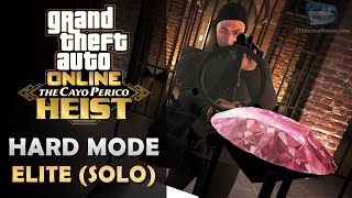 GTA Online: The Cayo Perico Heist Finale in Hard Mode - Elite Challenge [Solo]