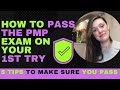 How to Pass the PMP (Project Management Professional) on the First Try