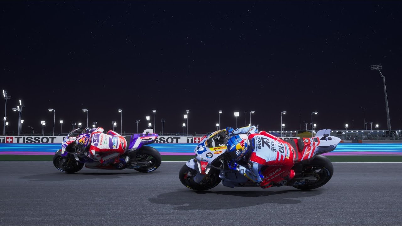 ALEX MARQUEZ VS JORGE MARTIN MOTOGP DOHA QATAR 2023 SEASONS MOD TV ...