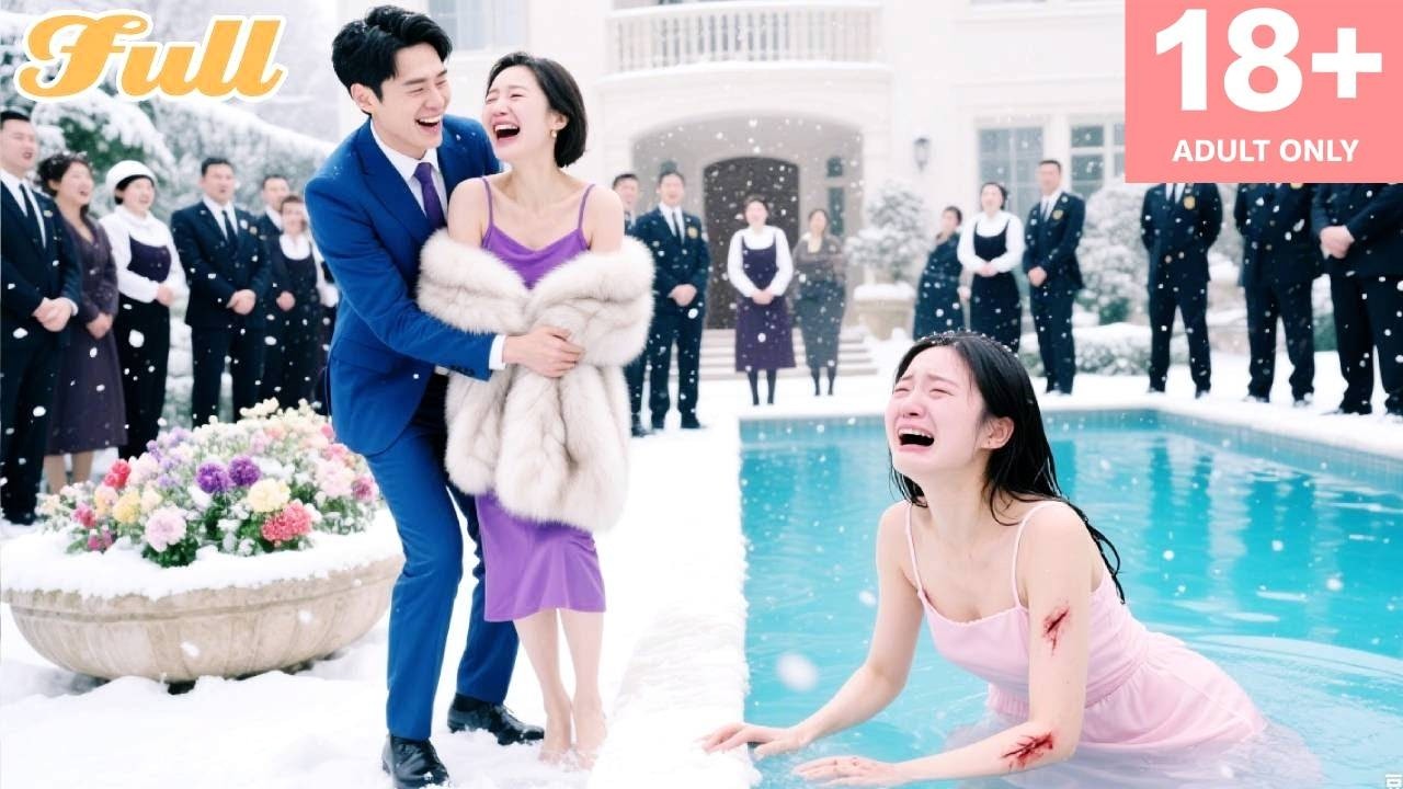 A -20°C d'inverno,marito costringe moglie mestruata tuffarsi acqua ghiacciata;le se ne va,lui pente