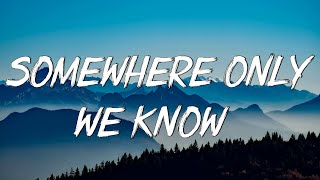 Somewhere Only We Know s  Keane