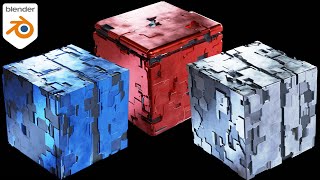 Procedural Sci-Fi Panels Material (Blender Tutorial)