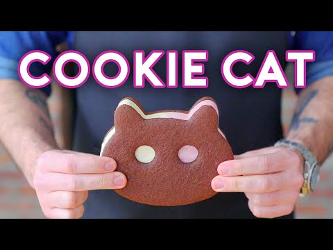 Binging with Babish Cookie Cat from Steven Universe