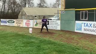 Logan Kirkpatrick Picking At First Base