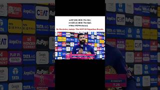 Sir Ravindra Jadeja- The MVP Of Rajasthan Royals🔥