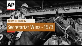 Secretariat Wins Belmont Stakes - 1973  | Today in History | 9 June 16