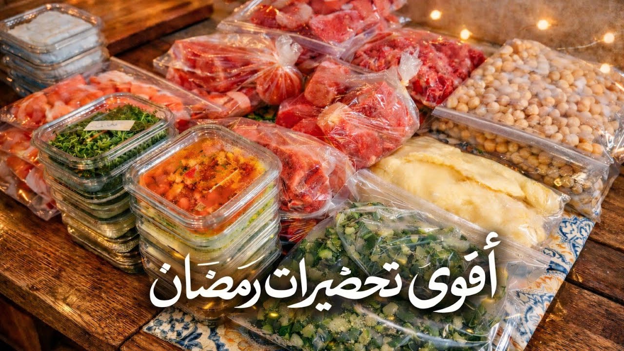 كونى شاف فى دارك شابلوغ باربع انواع# تحضيرات رمضان 2026ماتحيرى مادورى فى هاذ الفيديو تلقاي كل شيئ 