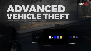 Advanced Vehicle Theft - Hacking, Scanning, Items, Customizability and more! Fivem Script Showcase