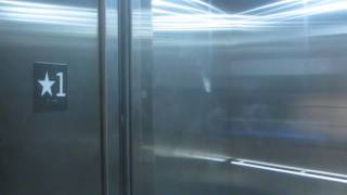 Schindler 5500 Traction Elevators at the Domain Green Garage.