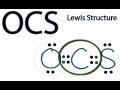 Valence Electrons and Bonding in OCS