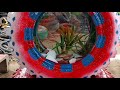 Cara membuat aquarium dari ban bekas