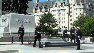 Ottawa's Changing of the Guard at War Memorial 20120803