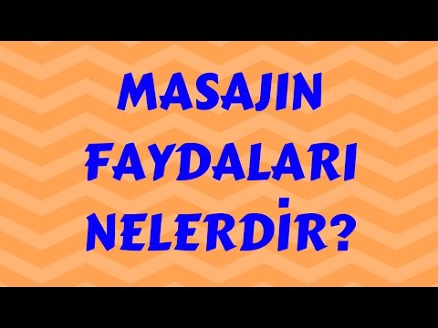 Masaj Yaptırmanın Faydaları