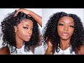 20% OFF!!! SUPER SOFT Curly Bob Wig Install | Ft XRSBEAUTYHAIR