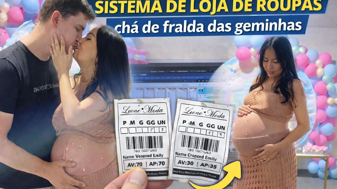SISTEMA DE LOJA DE ROUPAS - chá de fralda das geminhas 