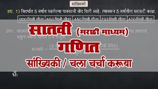 7th Maths | Chapter#15 | Topic#02 | चला चर्चा करूया | Marathi Medium