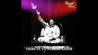 Kali Kali Zulfon Ke Phande Na Dalo Tribute To Nusrat Sahib Cover By Sonu Asnani