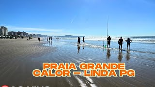 Calor Em Praia Grande Dia Lindo