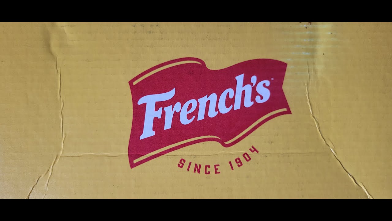 New French's Creamy Mustard Unboxing YouTube