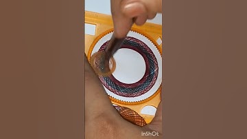 The spirograph art #shorts #short #youtubeshorts #trending #viral#spiroart #shortvideo #art #drawing