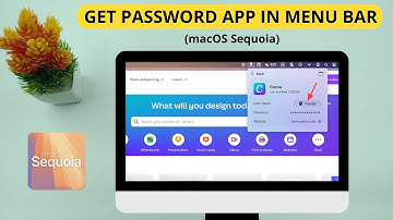 How to get the Passwords app in the Menu Bar in macOS Sequoia