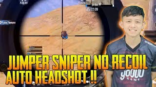 Jumper Best Sniper No Recoil Auto Headshot | Jumper Gameplay | PUBG Mobile