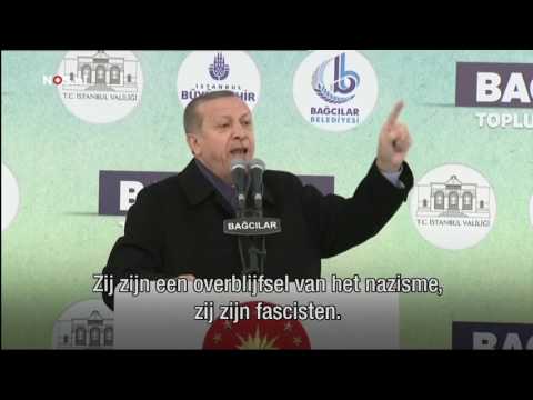 Erdogan: Nederland is fascistisch en nazistisch