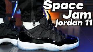 Air Jordan 11 Low "Space Jam" 2024 Retro Review and On Foot