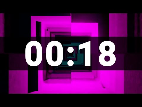 18 Second Timer with Cool Upbeat Music for Kids, Chill Instrumental Countdown