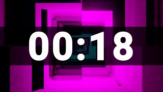 18 Second Timer with Cool Upbeat Music for Kids, Chill Instrumental Countdown