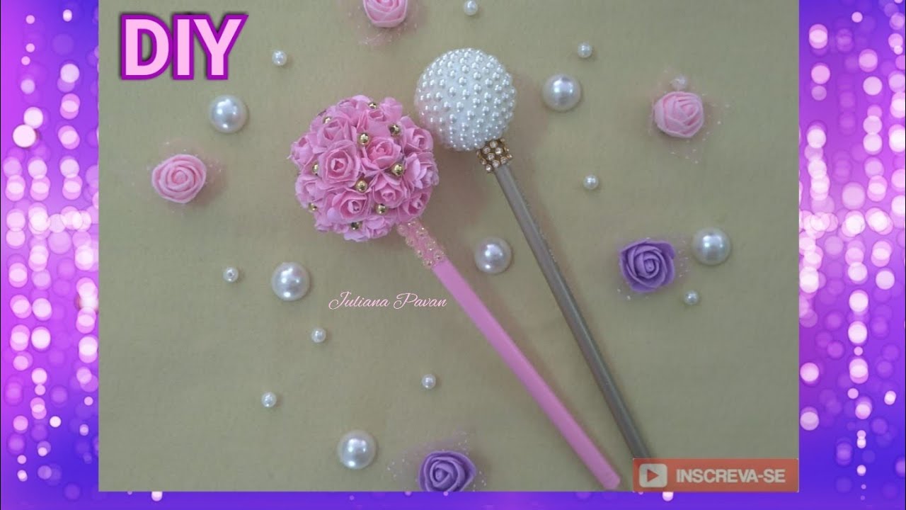 💎 Ponteiras LUXO para lápis ou caneta (2 modelos) 💎