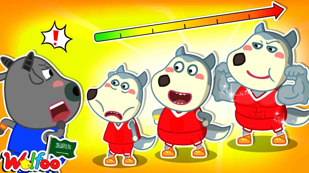 في كل مرة يسجل وولفو، يصبح المدافع أقوى! ⚽️ تحدي الصبر مع Wolfoo @wolfooinarabic