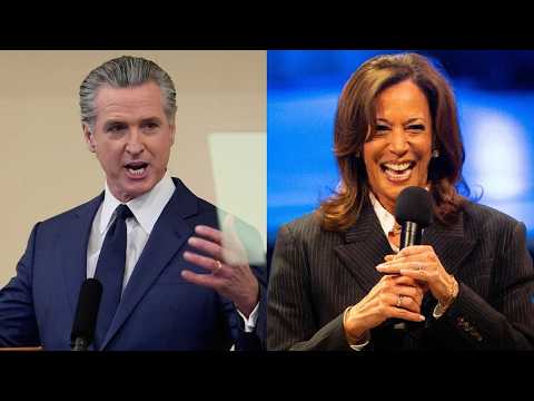‘Get out of the way’: Gavin Newsom accused of trying to block Kamala Harris