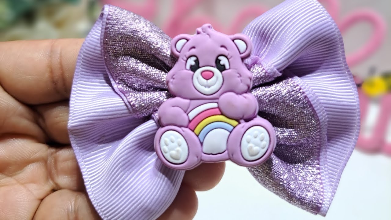 Laço franzido 2 série parzinhos na fita 9