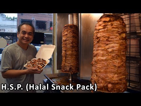 HSP - HALAL SNACK PACK - Melbourne street food invention - Australian food tour
