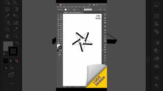 Creative logo design ideas using Adobe Illustrator and CorelDRAW #logodesign #star