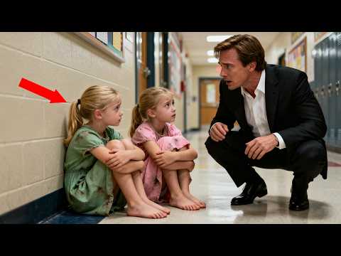 Poor Twin Girls Were Sent Home for Having No Shoes—Then a Billionaire Learned the Truth...