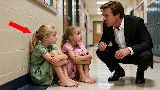 Poor Twin Girls Were Sent Home for Having No Shoes—Then a Billionaire Learned the Truth...