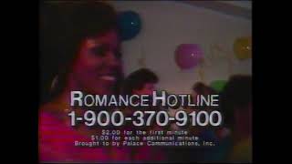 1990 Romance Hotline Commercial