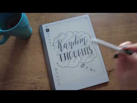 reMarkable 2 - How to create a notebook cover page (step by step guide)