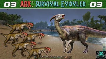 ARK: Survival Evolved- Ep. 3 Dilo Killing Spree!