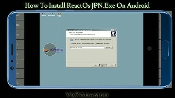 How To Install ReactOs JPN .Exe On Android || Vk7projects || Exagear Windows Emulator