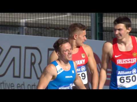 Men's 100 m  T44 | final | 2016 IPC Athletics European Championships Grosseto