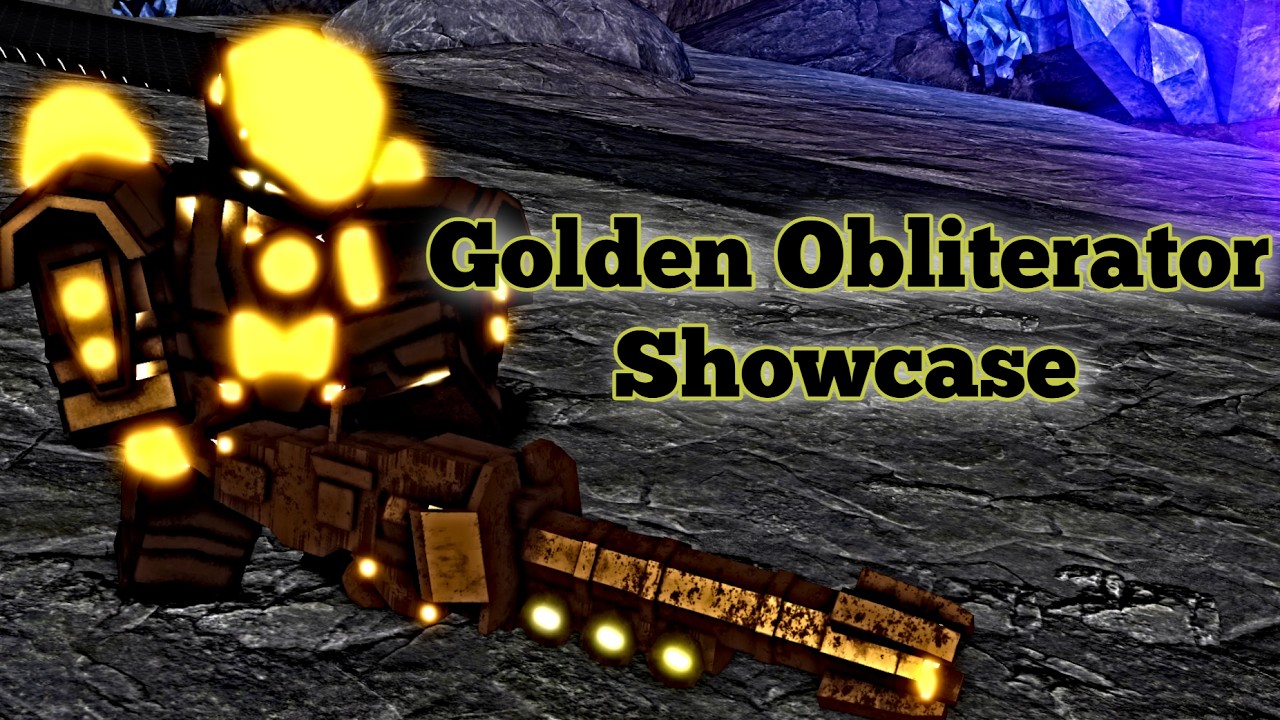 Golden Obliterator Showcase | Planetary Tower Defense - YouTube