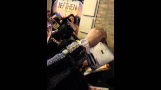 If/Then Cast meet with Idina and Anthony