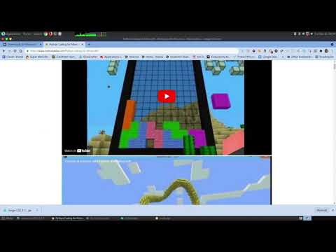 how to code minecraft with python